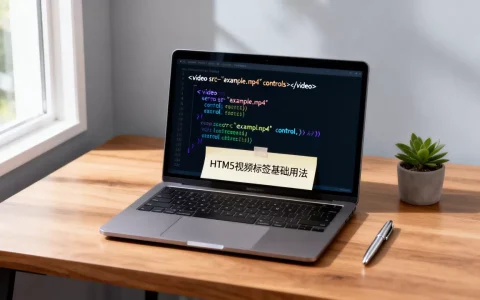 HTML视频代码怎么写？html5视频标签代码示例