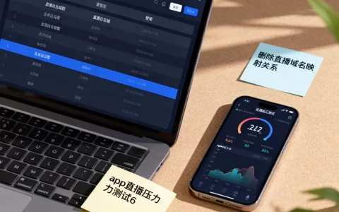 如何删除直播域名映射关系？app直播压力测试6