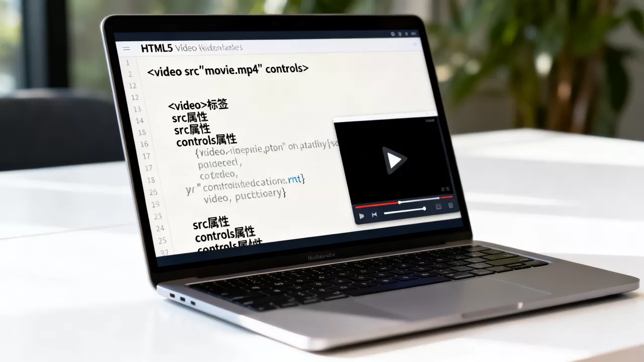 html视频怎么播放？html5视频标签用法