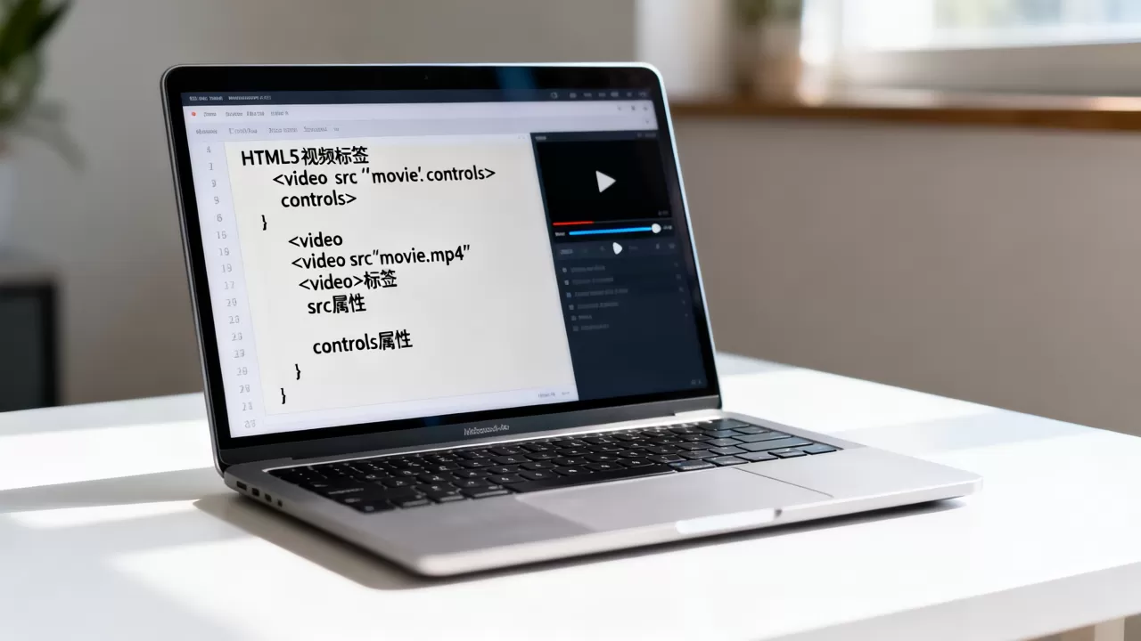 html视频怎么播放？html5视频标签用法