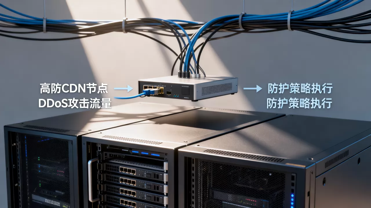 高防cdn怎么防御ddos攻击？高防cdn防护原理详解