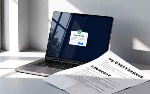 网站https证书提示不安全怎么办？https证书申请多少钱