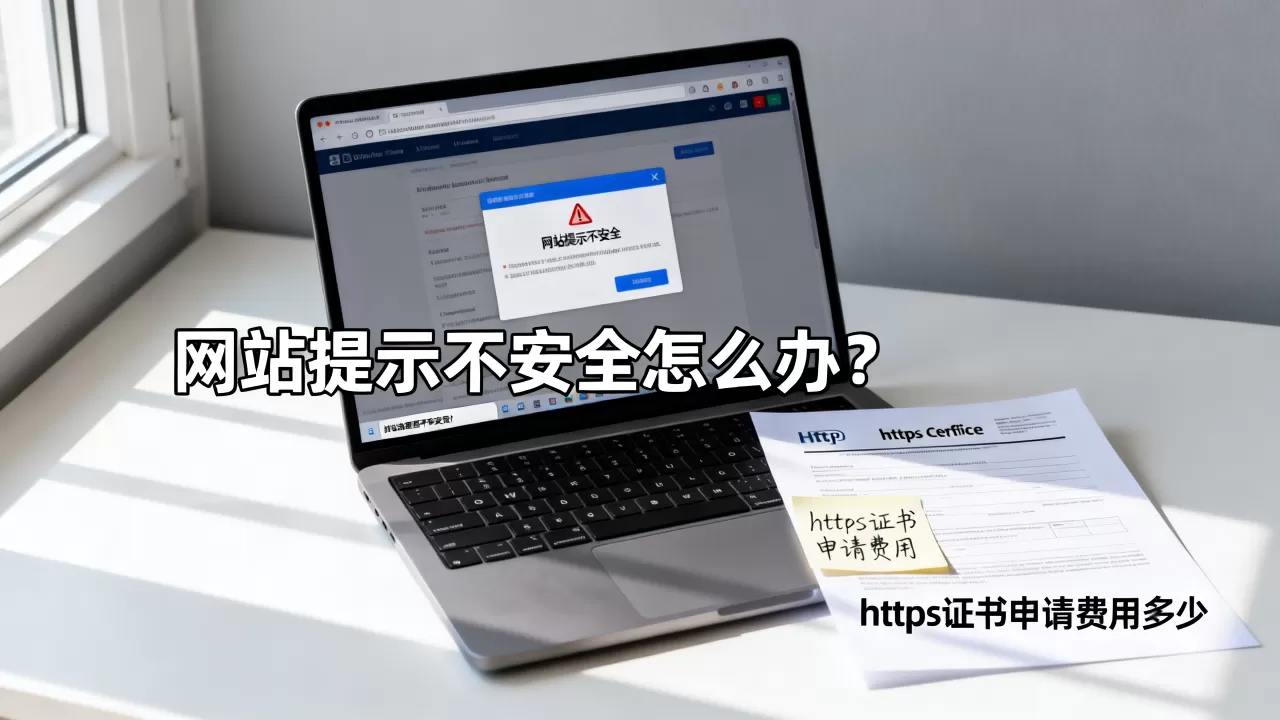 网站提示不安全怎么办?https证书申请费用多少 网站提示不安全怎么办?https证书申请费用多少