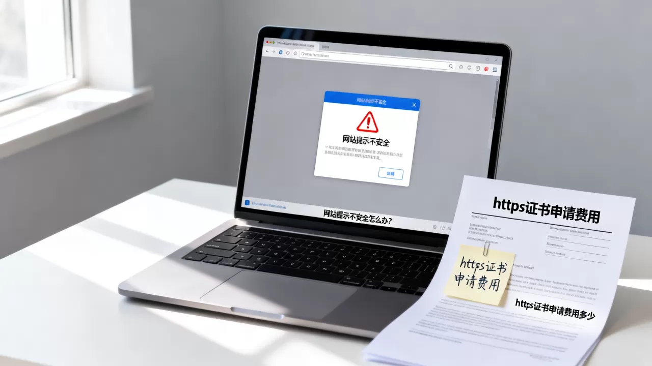 网站提示不安全怎么办?https证书申请费用多少 网站提示不安全怎么办?https证书申请费用多少