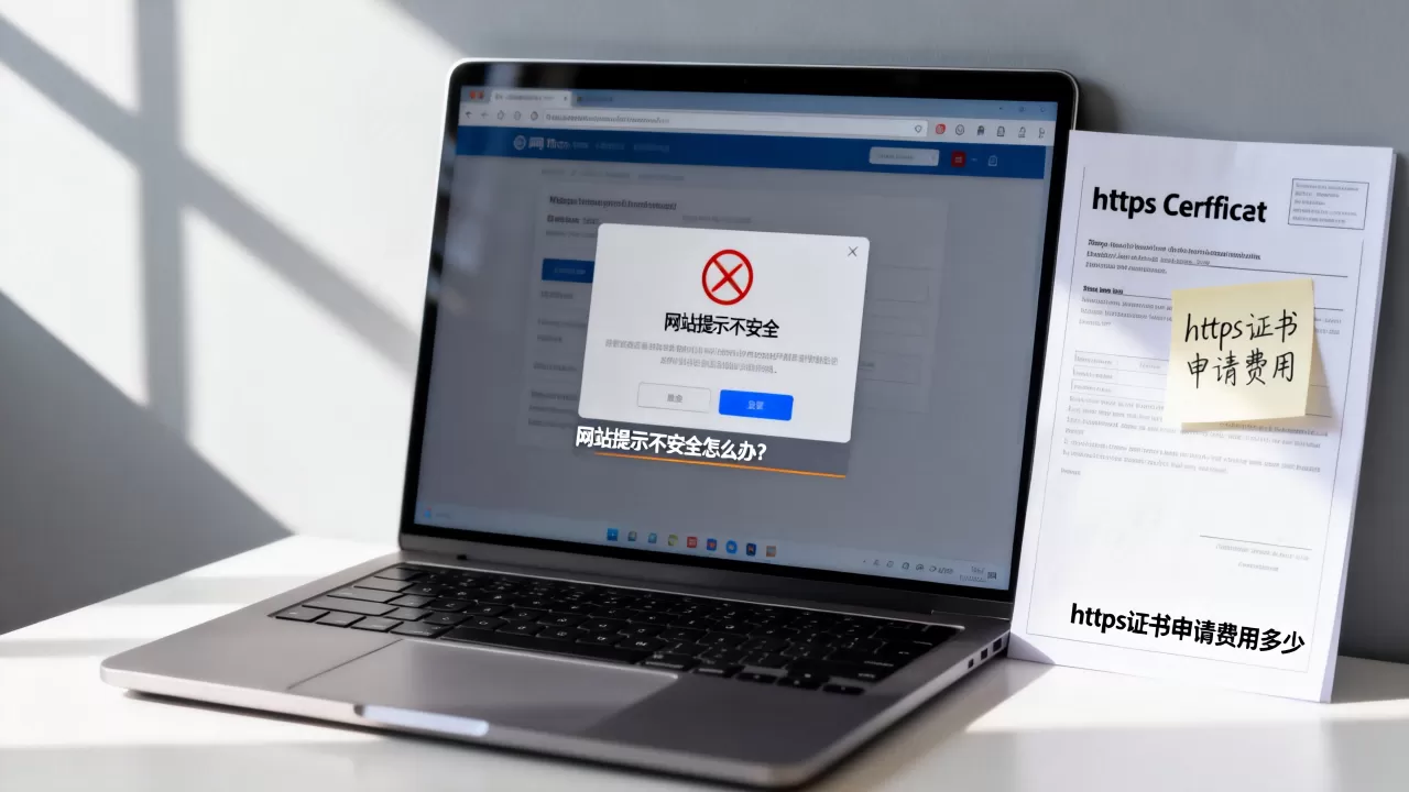 网站提示不安全怎么办?https证书申请费用多少 网站提示不安全怎么办?https证书申请费用多少