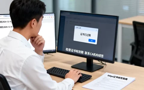 https证书过期怎么办？如何快速解决https证书过期