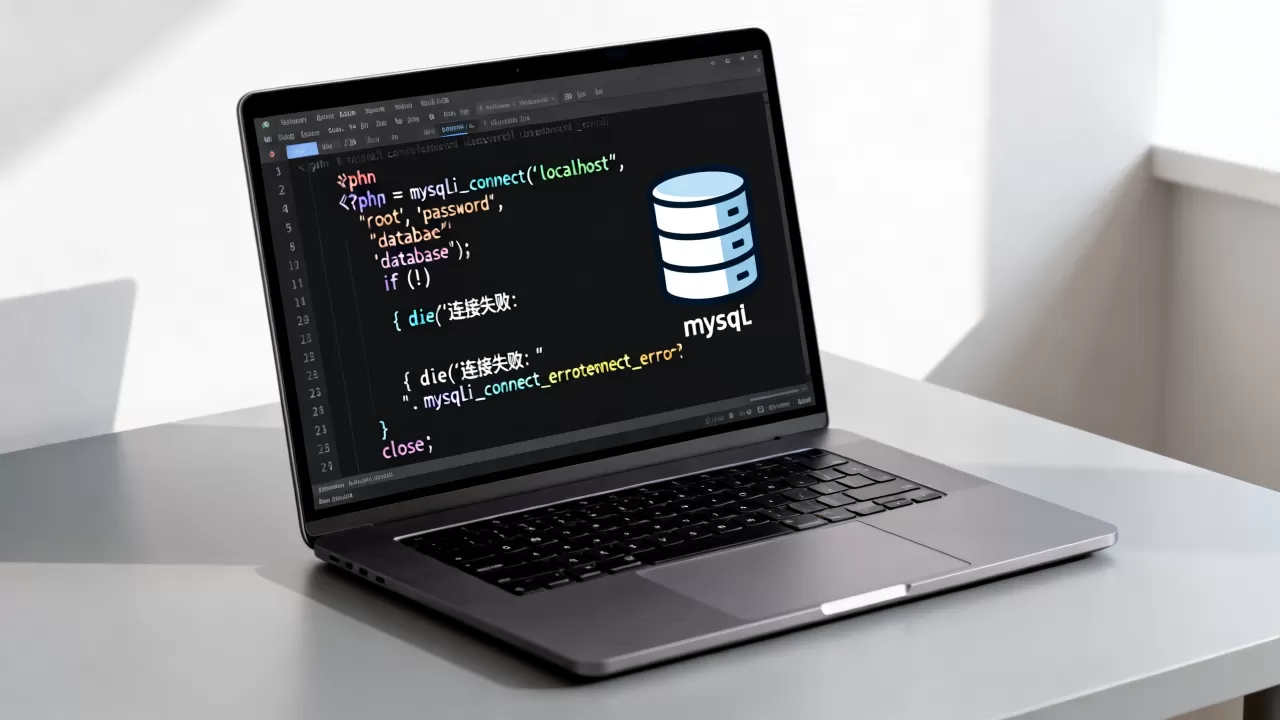 html怎么连接mysql数据库，php连接mysql数据库代码