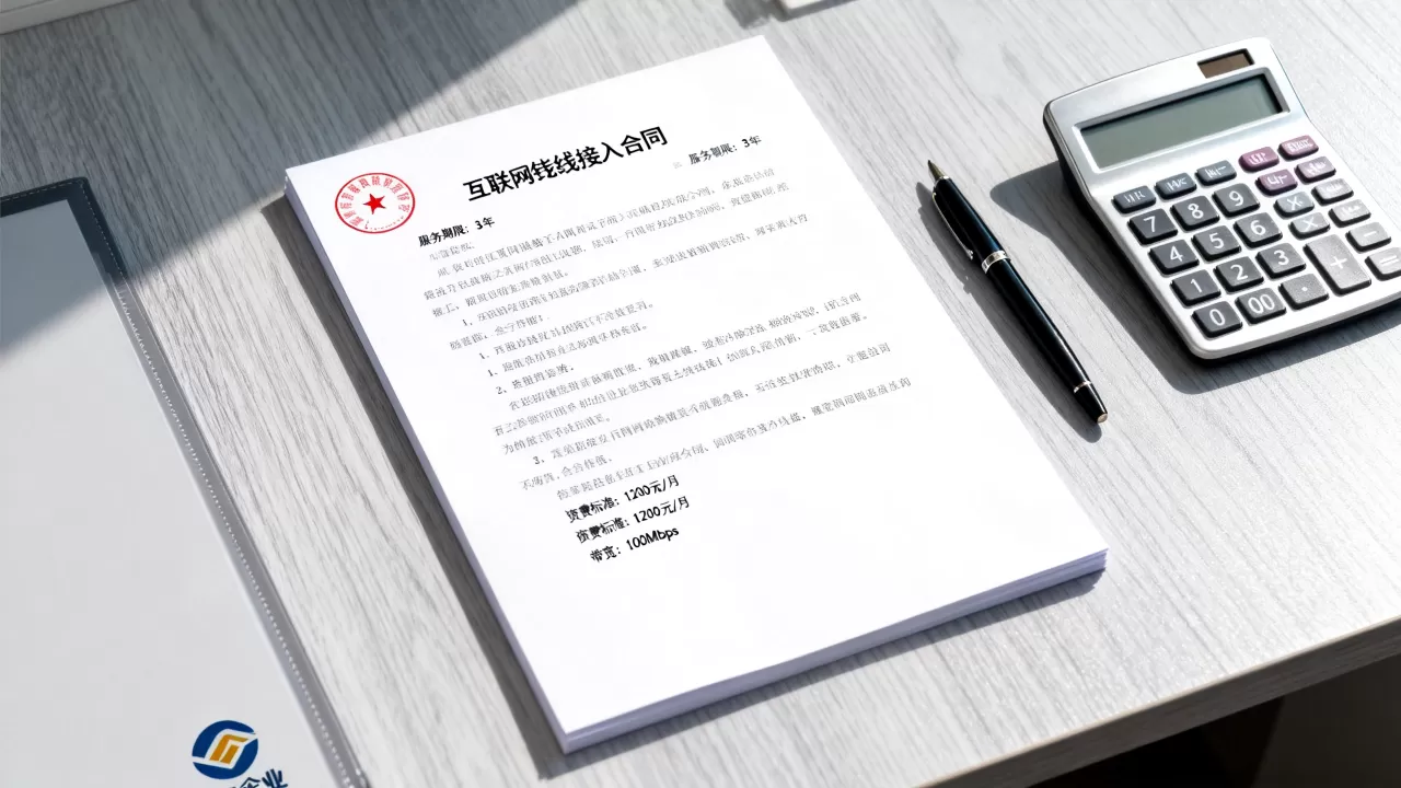 互联网专线接入合同怎么签？企业办理专线资费是多少