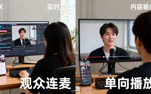 互动直播和视频直播区别在哪？互动直播和视频直播区别