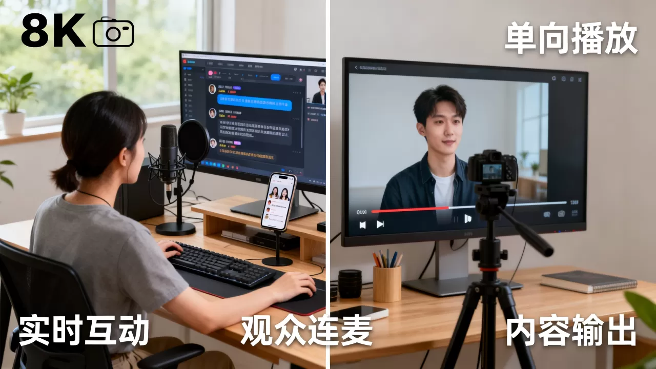 互动直播和视频直播区别在哪?互动直播和视频直播区别 互动直播和视频直播区别在哪?互动直播和视频直播区别