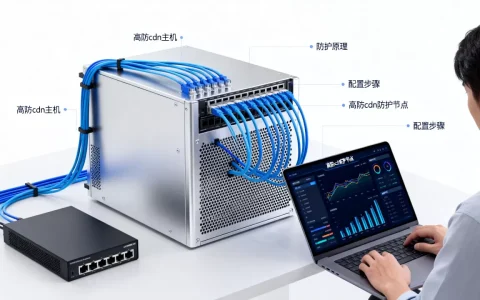 高防cdn怎么配置主机？高防cdn防护原理及优势