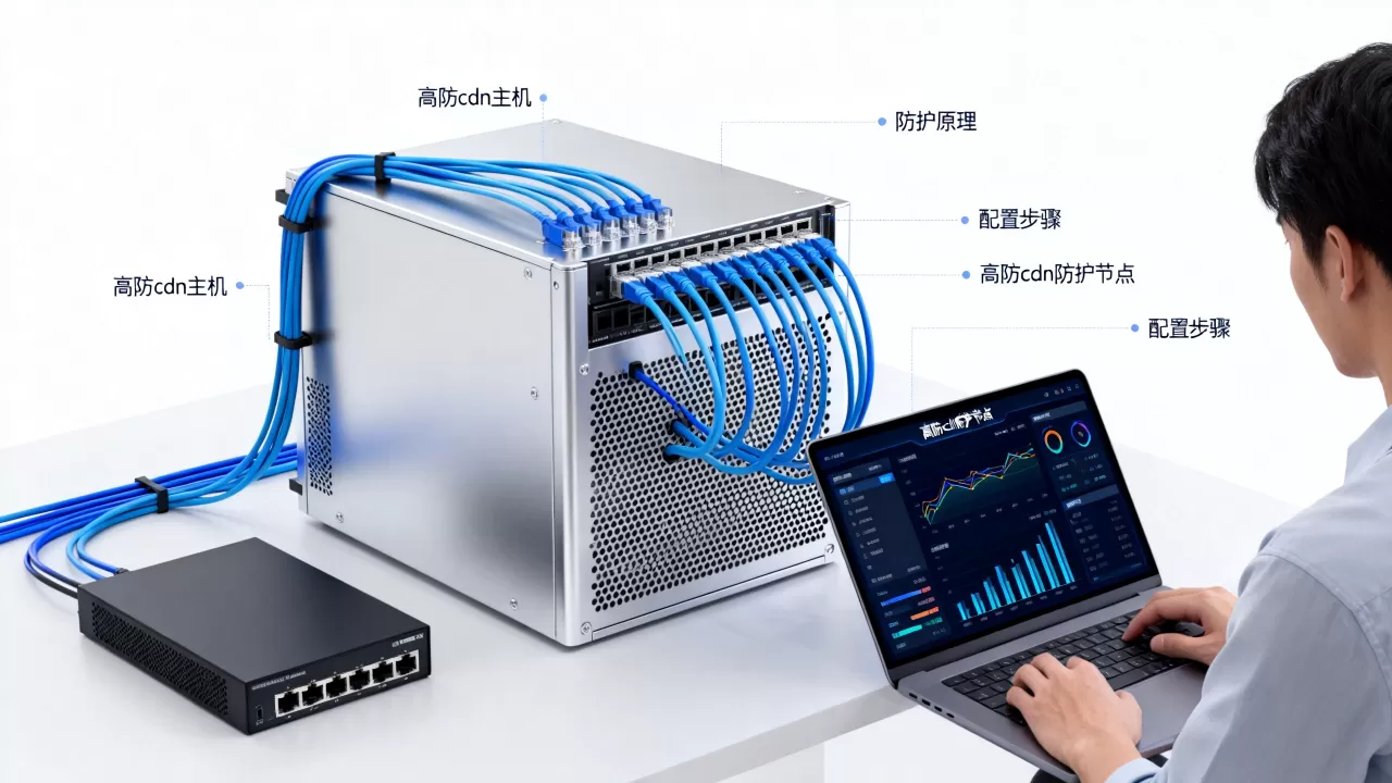 高防cdn怎么配置主机?高防cdn防护原理及优势 高防cdn怎么配置主机?高防cdn防护原理及优势