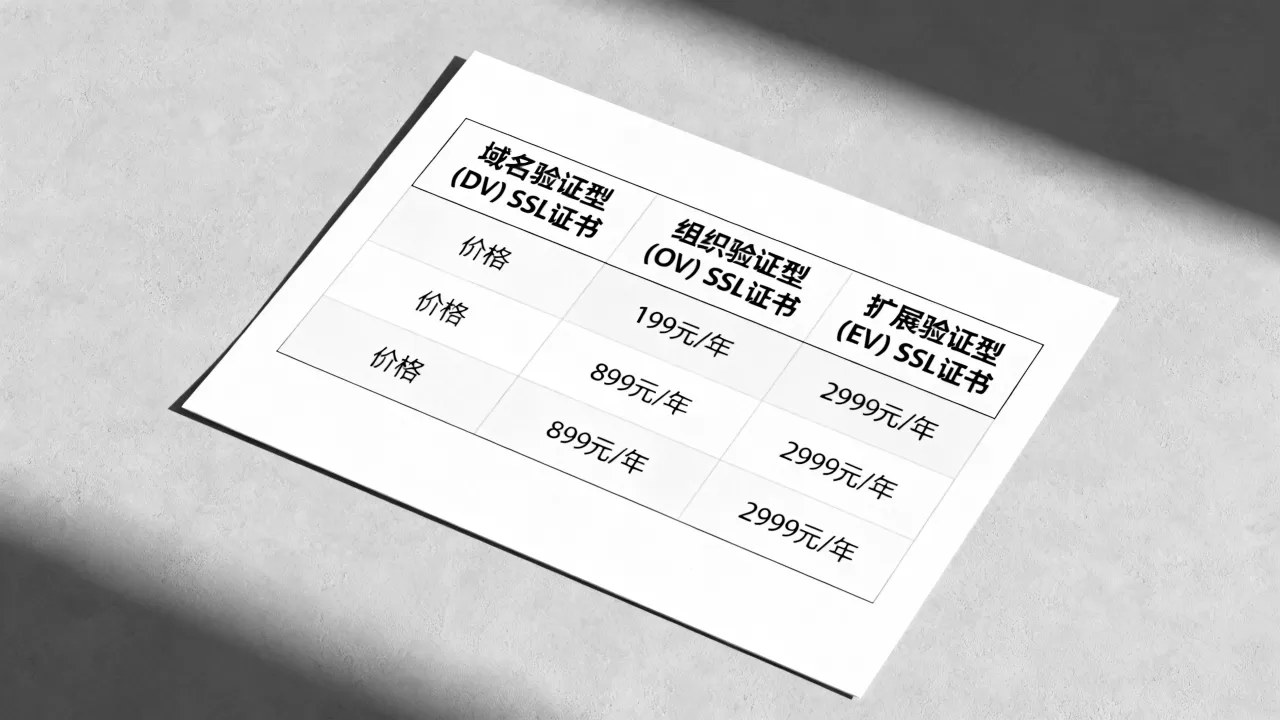 HTTPS证书多少钱？2026年最新SSL证书价格表