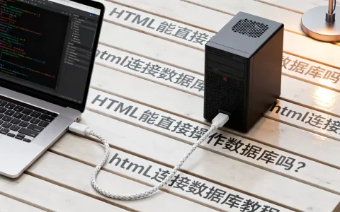 HTML能直接操作数据库吗？html连接数据库教程