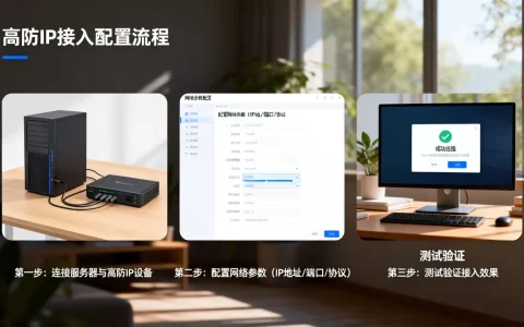 高防ip接入怎么配置？高防ip接入流程详解