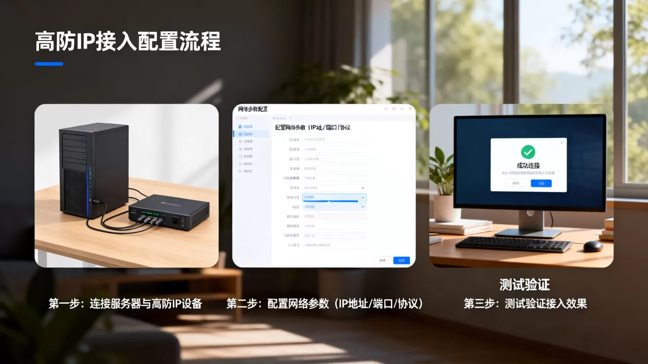 高防ip接入怎么配置？高防ip接入流程详解