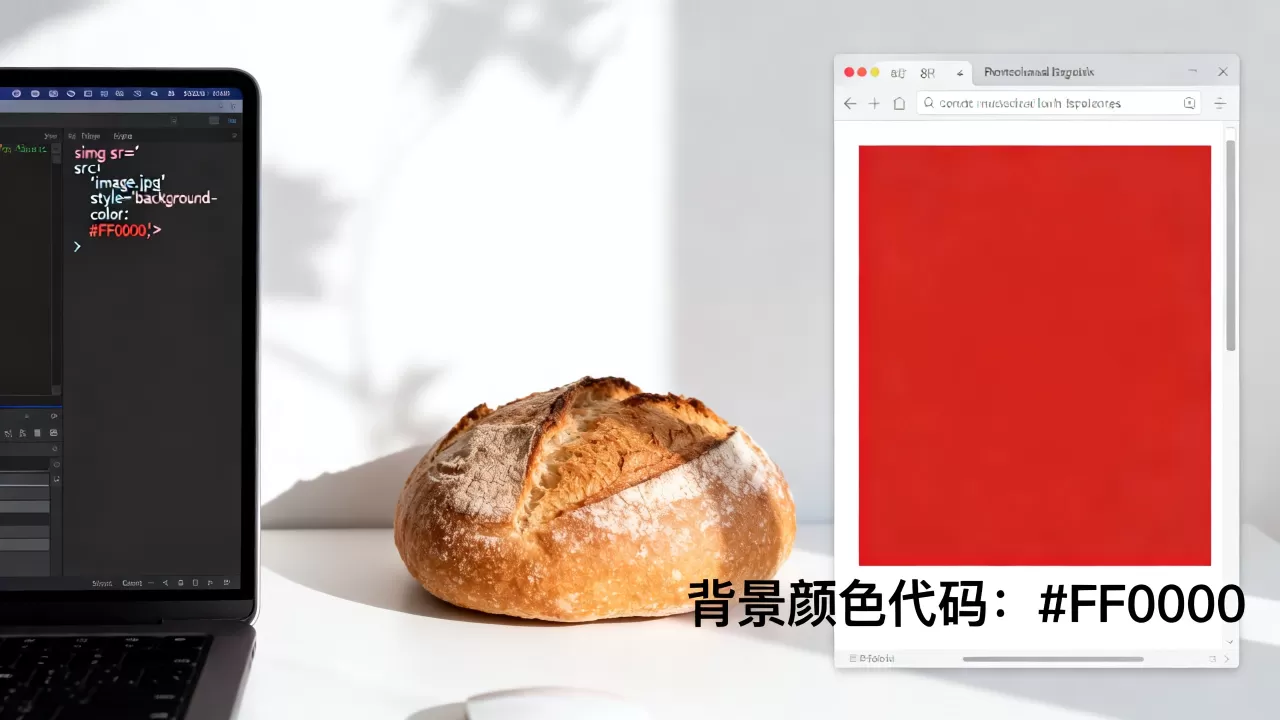 HTML如何设置图片底色？html背景颜色代码