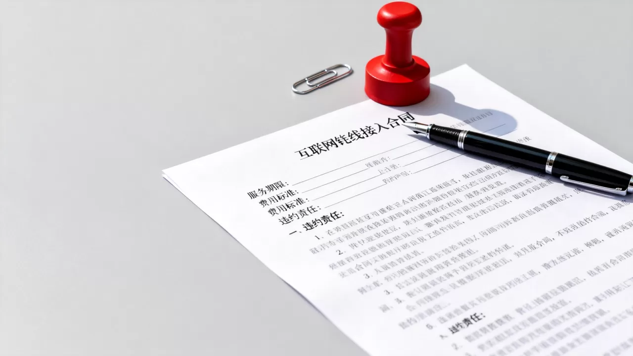 互联网专线接入合同怎么签?2026年最新范本免费下载 互联网专线接入合同怎么签?2026年最新范本免费下载