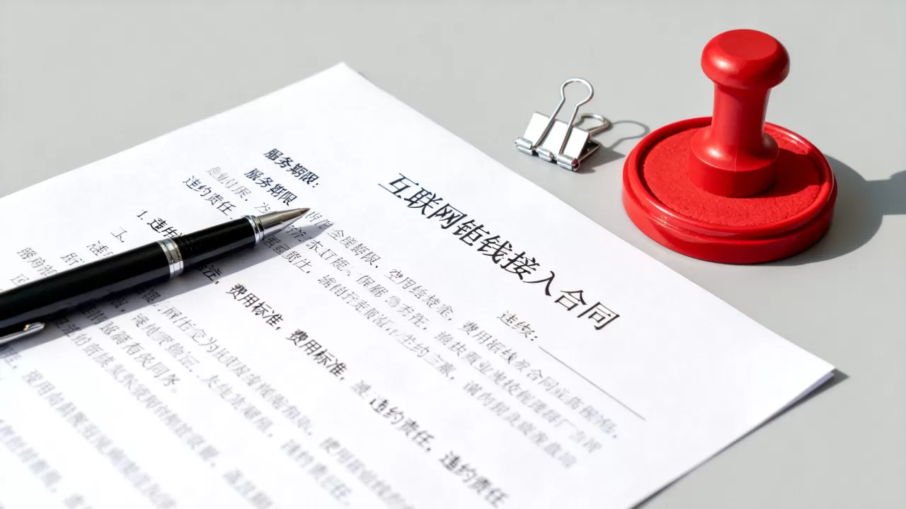 互联网专线接入合同怎么签?2026年最新范本免费下载 互联网专线接入合同怎么签?2026年最新范本免费下载
