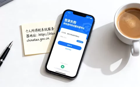 个人所得税系统服务器地址是多少？个税APP登录失败怎么办