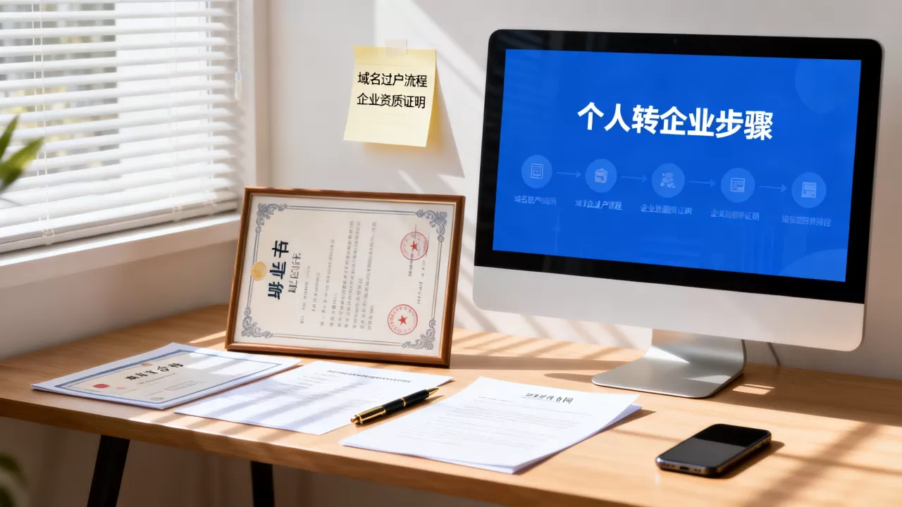 个人域名能转让给公司吗?域名过户给企业需要哪些流程 个人域名能转让给公司吗?域名过户给企业需要哪些流程
