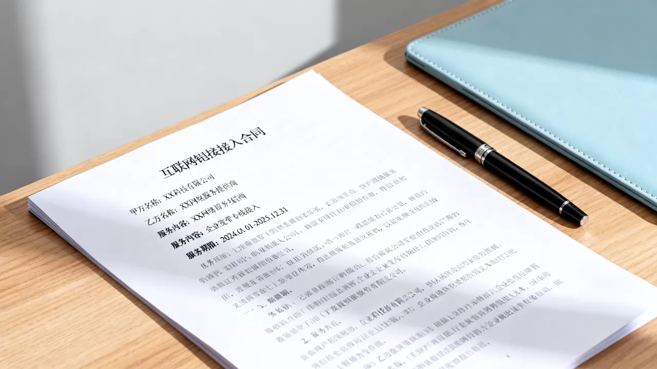 互联网专线接入合同书怎么签?企业宽带接入合同模板免费下载 互联网专线接入合同书怎么签?企业宽带接入合同模板免费下载