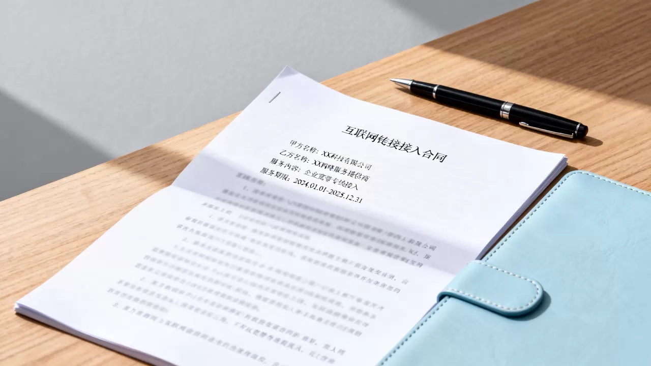 互联网专线接入合同书怎么签?企业宽带接入合同模板免费下载 互联网专线接入合同书怎么签?企业宽带接入合同模板免费下载