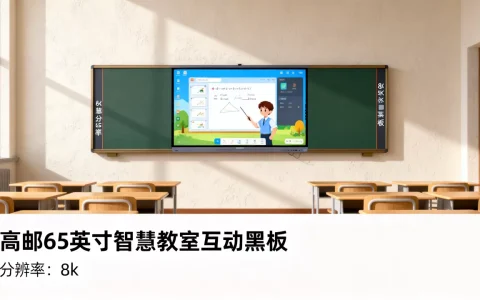 高邮65英寸智慧教室互动黑板怎么选？教室黑板多少钱一台