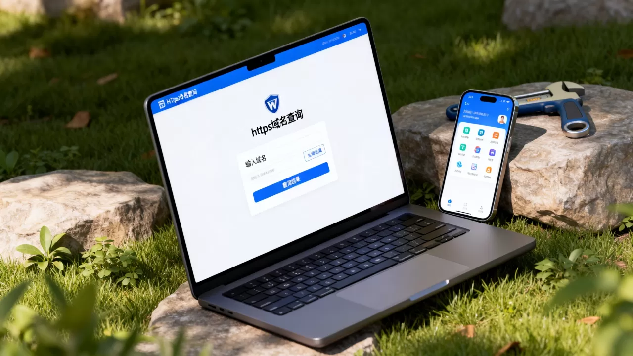 https域名查询怎么查？https域名查询工具
