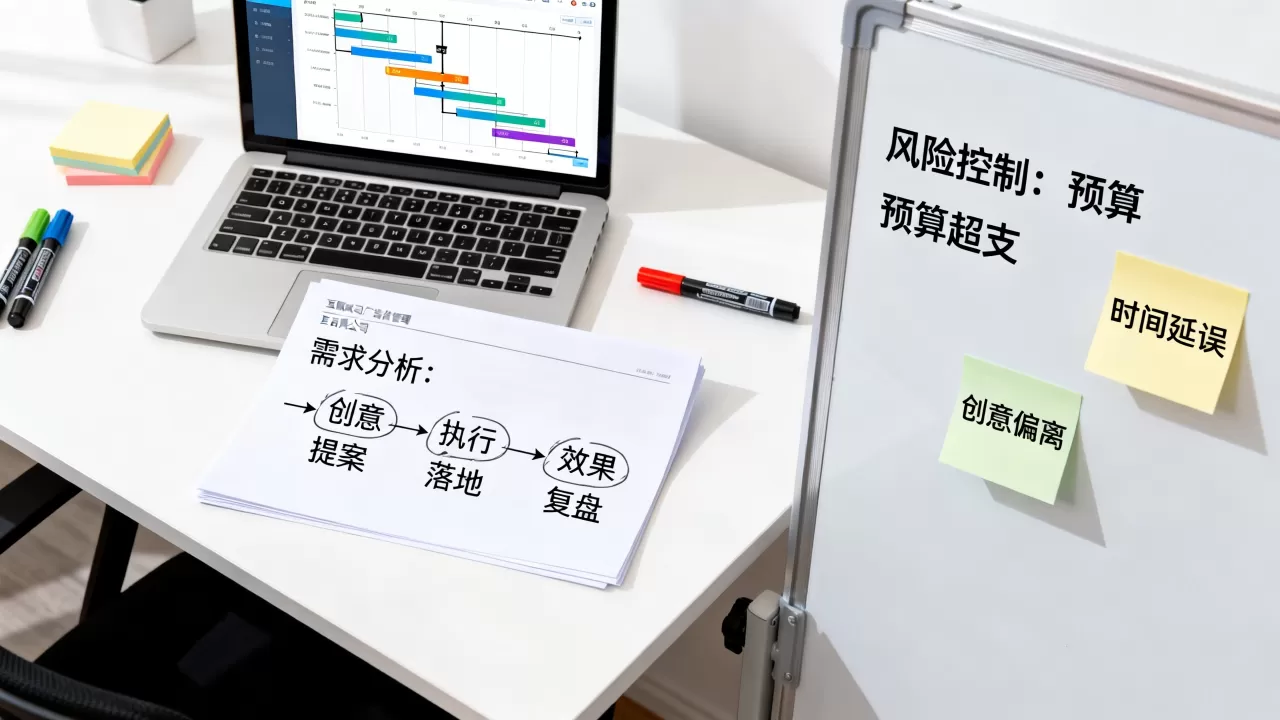 互联网公司广告项目管理怎么做？项目流程与风险控制