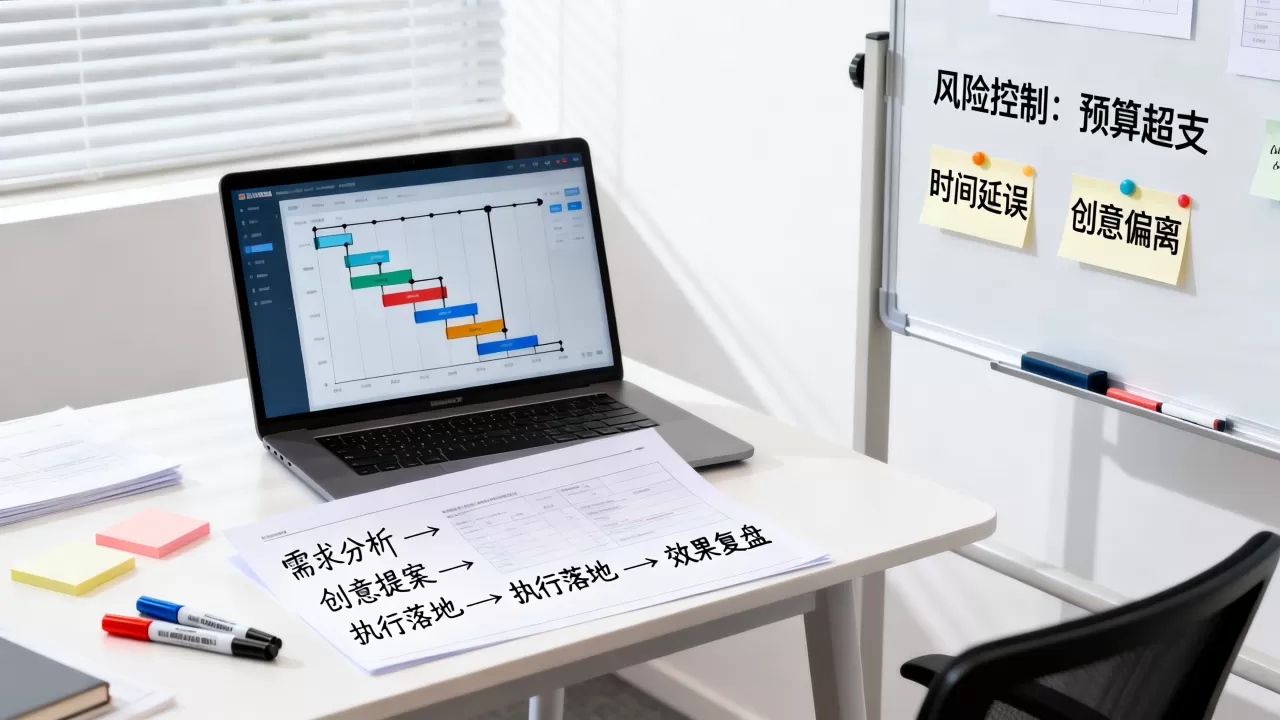 互联网公司广告项目管理怎么做？项目流程与风险控制
