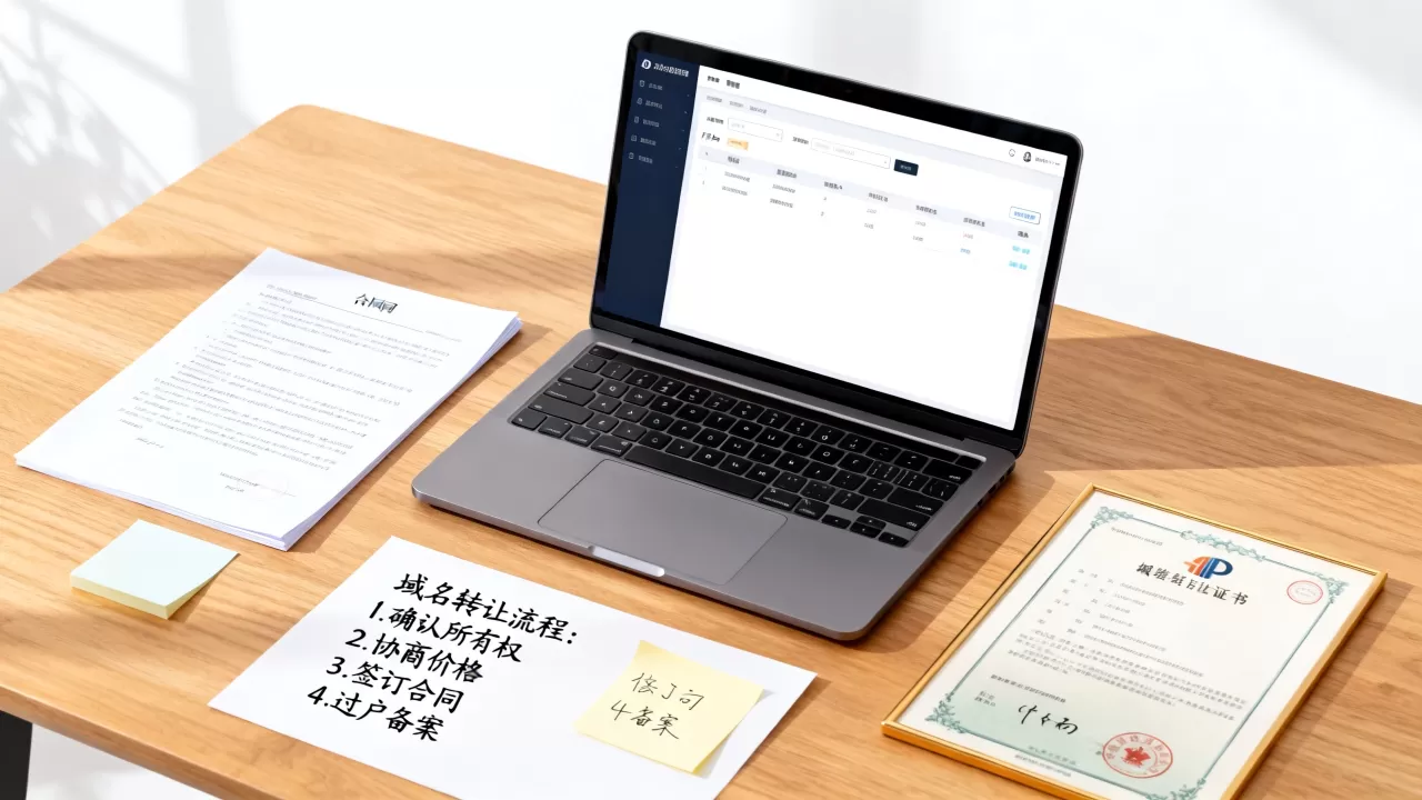 个人域名转让注意什么？域名转让流程及费用详解