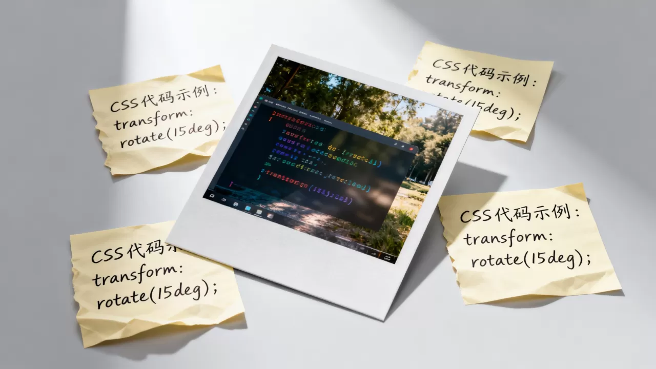 html怎么设置图片倾斜?css实现图片旋转倾斜效果 html怎么设置图片倾斜?css实现图片旋转倾斜效果