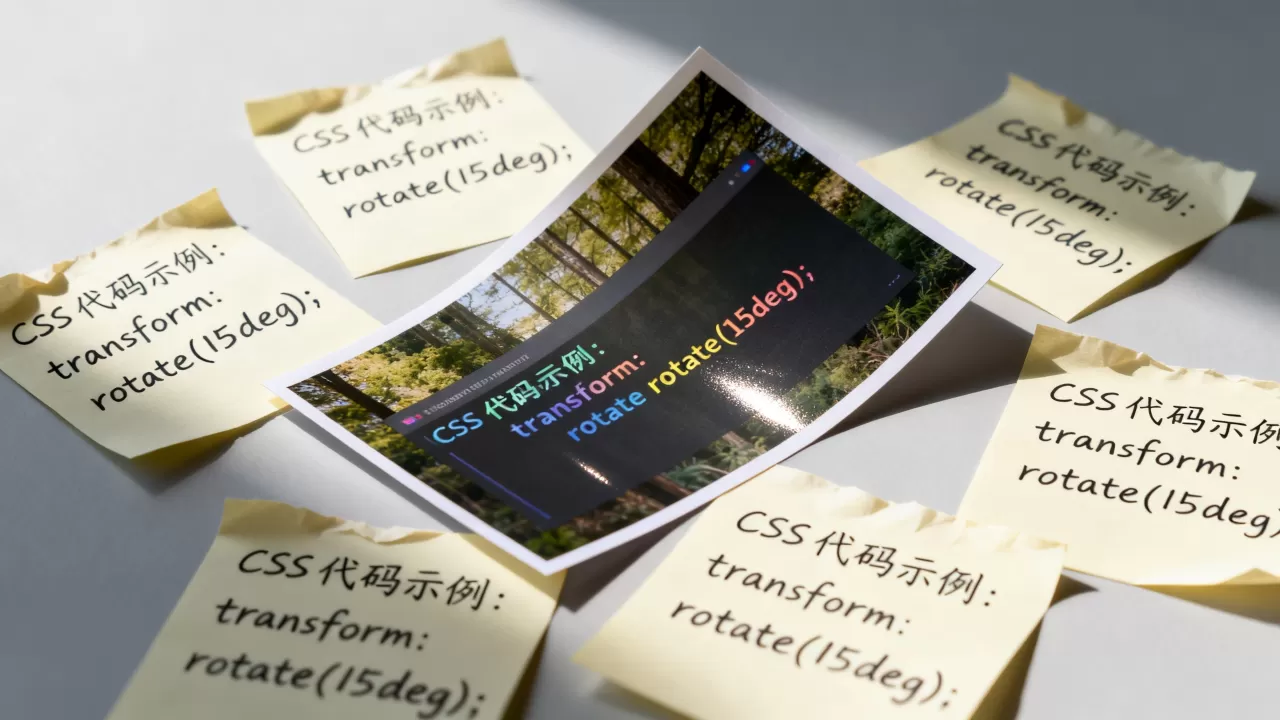 html怎么设置图片倾斜?css实现图片旋转倾斜效果 html怎么设置图片倾斜?css实现图片旋转倾斜效果