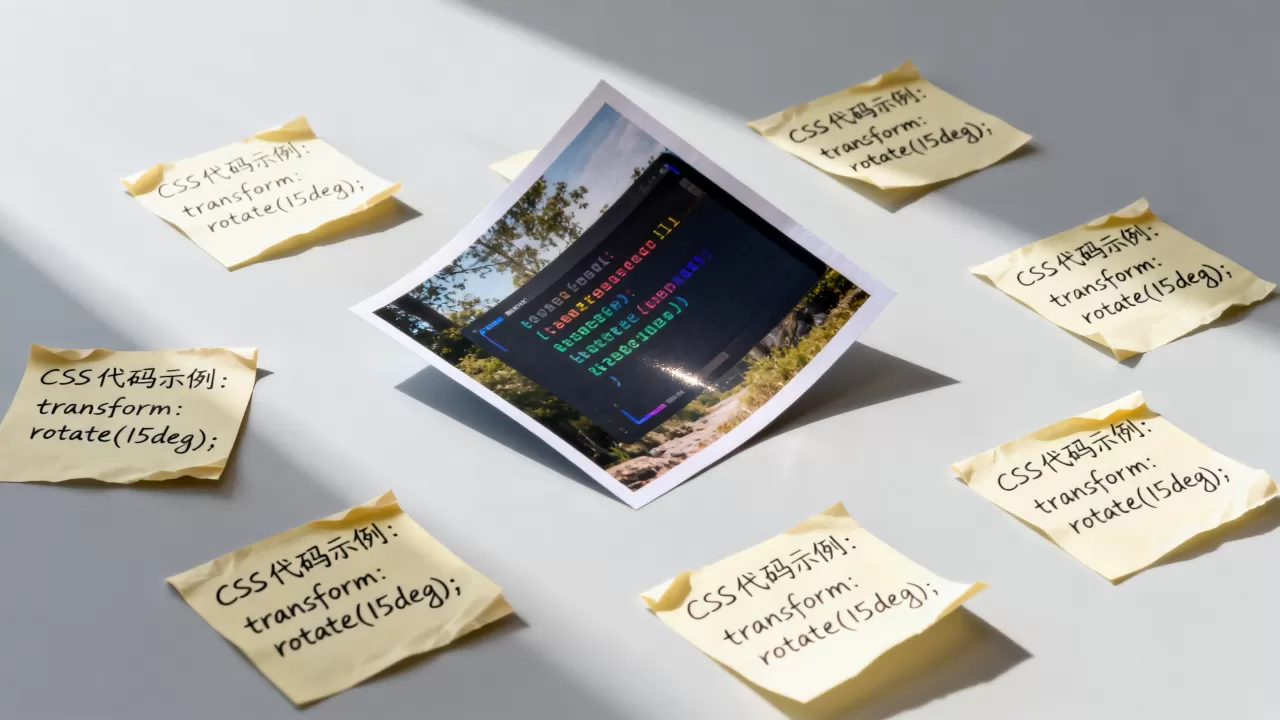 html怎么设置图片倾斜?css实现图片旋转倾斜效果 html怎么设置图片倾斜?css实现图片旋转倾斜效果