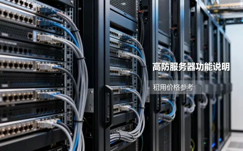 高防服务器是干嘛的，高防服务器租用价格多少