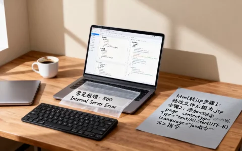 html页怎么改成jsp？html转jsp报错怎么解决