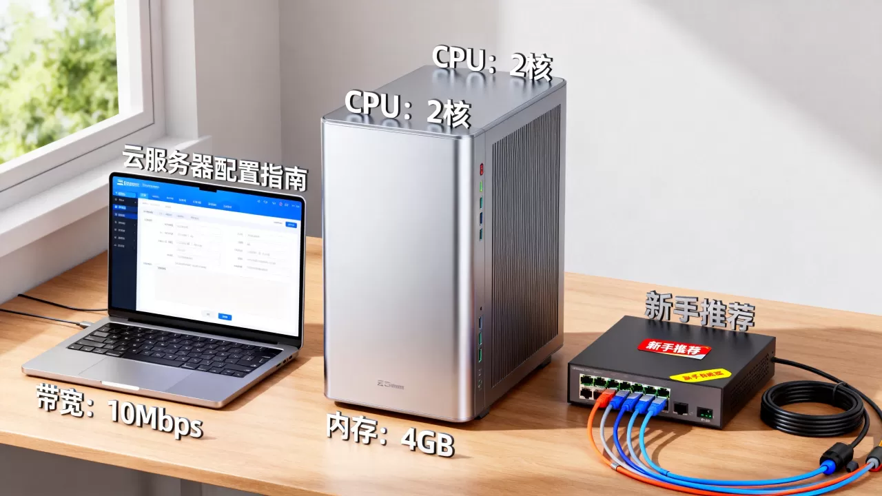 个人建站云服务器配置怎么选？新手建站服务器配置推荐