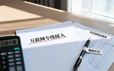 互联网专线接入要交印花税吗？印花税税目税率及缴纳方法