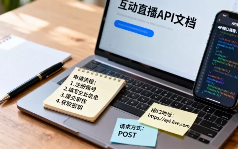 互动直播api怎么用？互动直播api接口申请流程