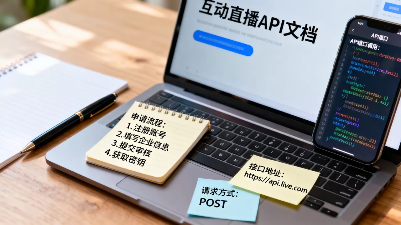 互动直播api怎么用？互动直播api接口申请流程