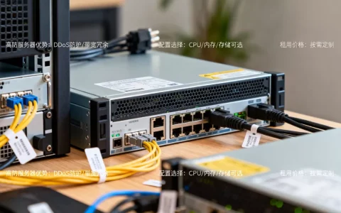 高防服务器优势是什么？高防服务器租用价格及配置选择