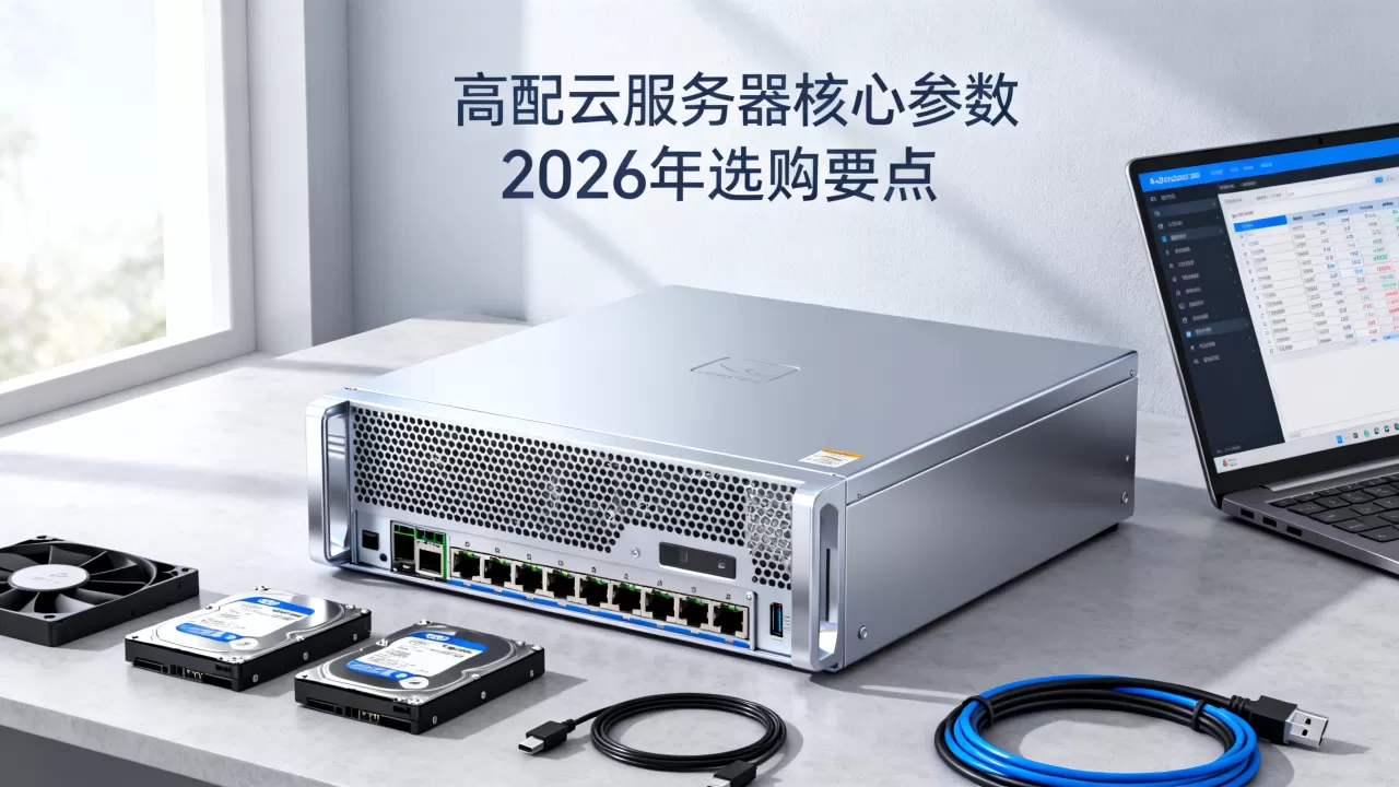 高配云服务器怎么选？2026年云服务器选购指南