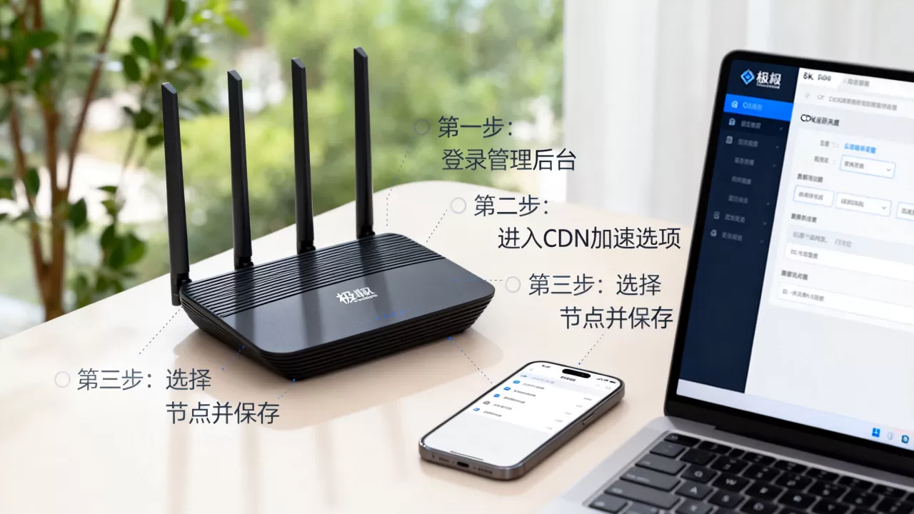 极路由如何设置CDN？路由器CDN加速设置教程