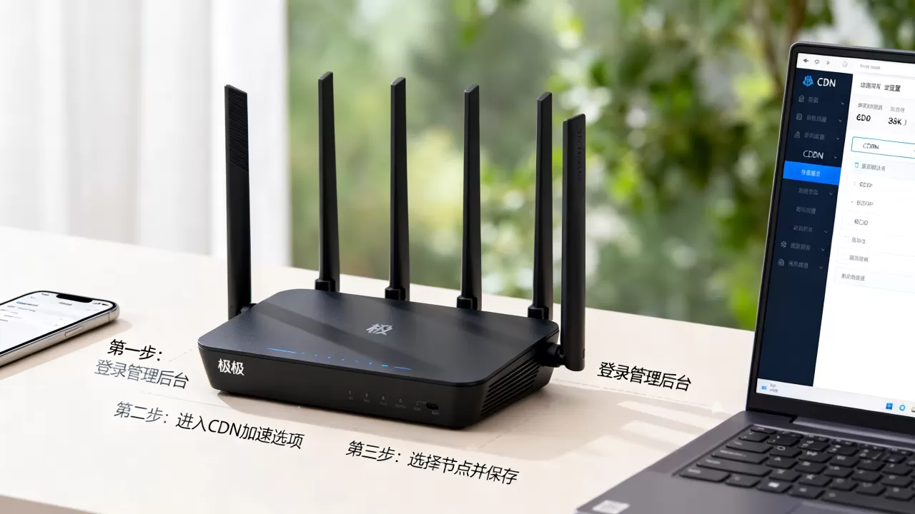 极路由如何设置CDN？路由器CDN加速设置教程