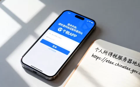个人所得税服务器地址是多少？个税APP登录不上怎么办