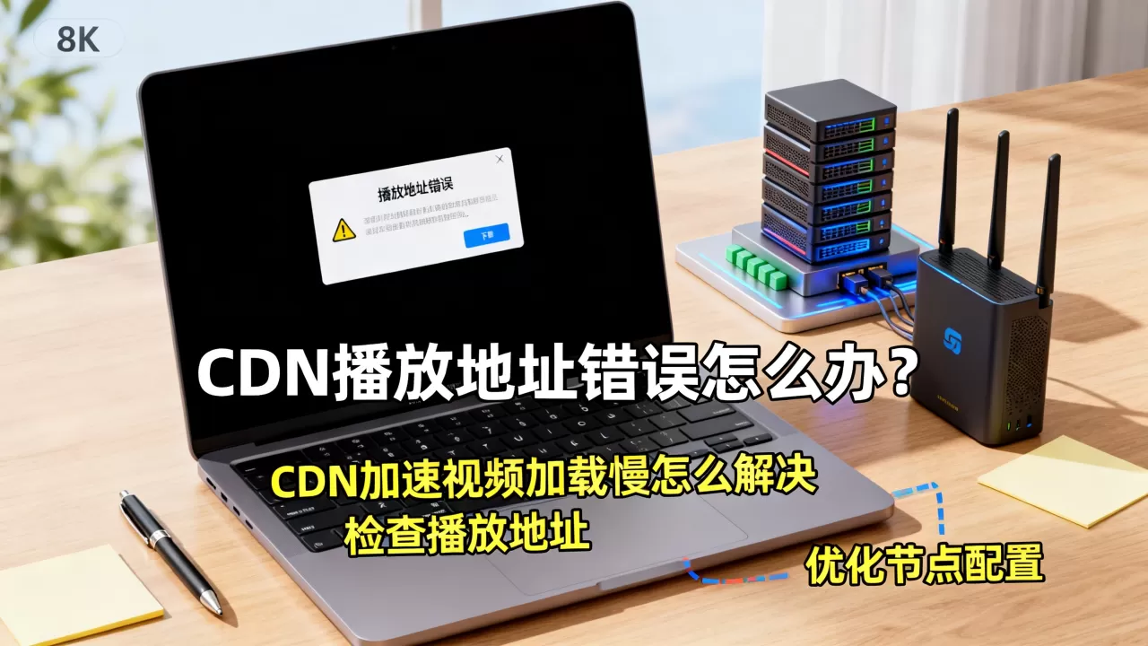 CDN播放地址错误怎么办?CDN加速视频加载慢怎么解决 CDN播放地址错误怎么办?CDN加速视频加载慢怎么解决