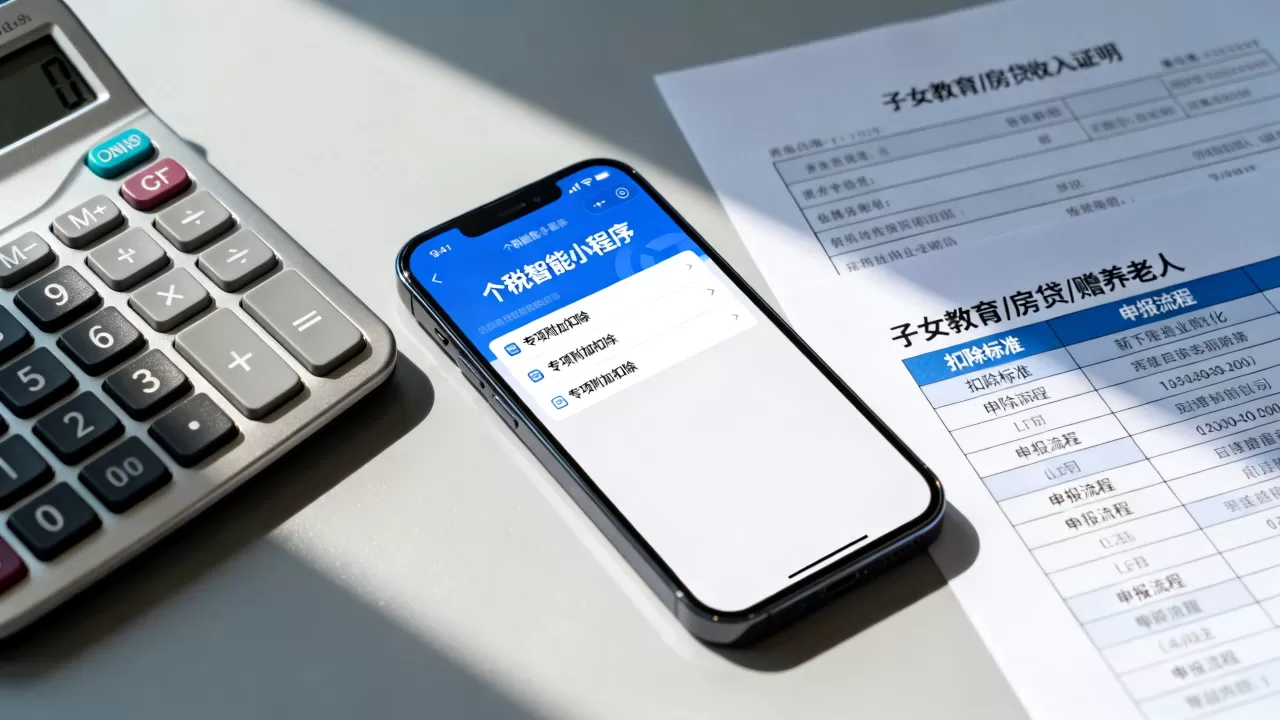 个税智能小程序怎么用？个人所得税专项附加扣除怎么算
