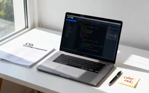 html怎么设置字体颜色？html css修改字体颜色