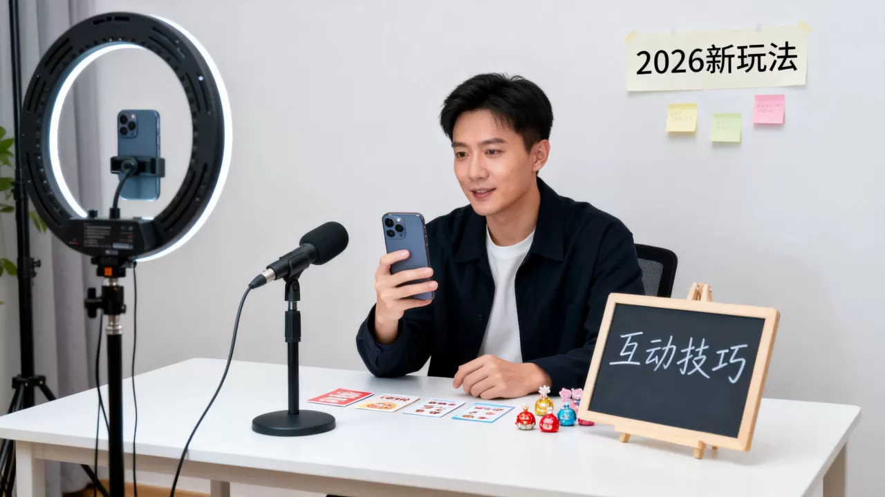 互动直播怎么开？2026年直播赚钱新玩法